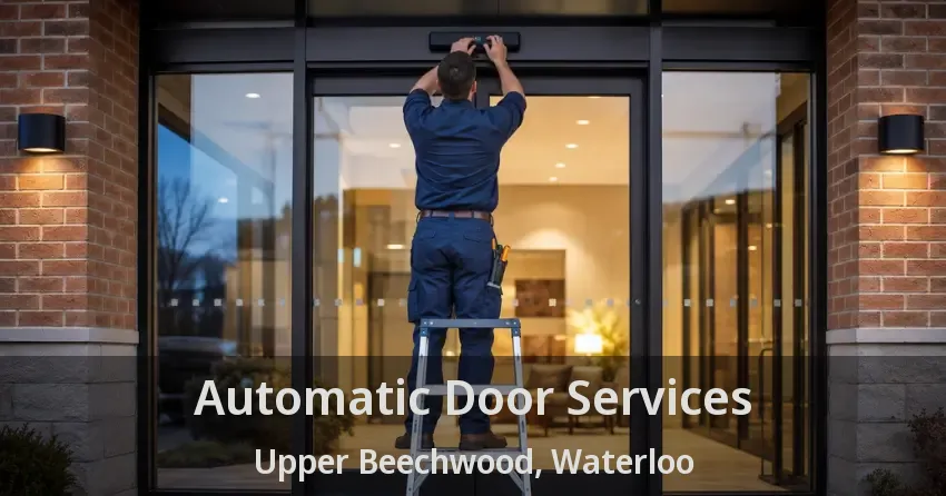 Automatic Door Services Upper Beechwood, Waterloo - ON