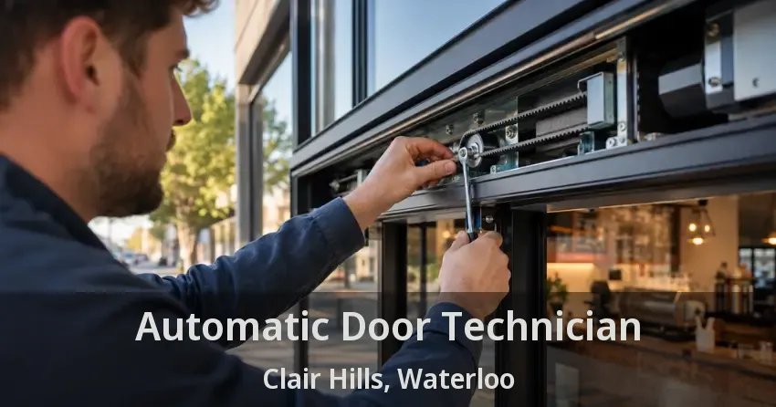 Automatic Door Technician Clair Hills, Waterloo - ON