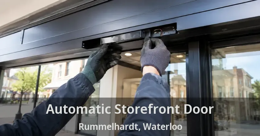 Automatic Storefront Door Rummelhardt, Waterloo - ON