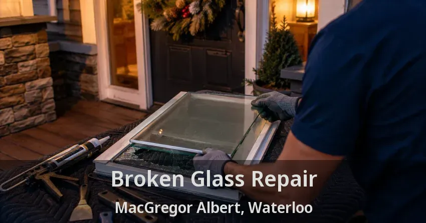 Broken Glass Repair MacGregor Albert, Waterloo - ON