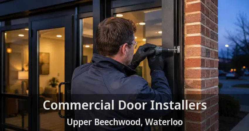 Commercial Door Installers Upper Beechwood, Waterloo - ON
