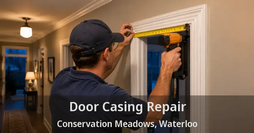 Door Casing Repair Conservation Meadows, Waterloo - ON