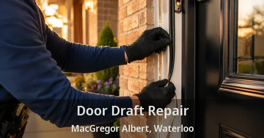 Door Draft Repair MacGregor Albert, Waterloo - ON