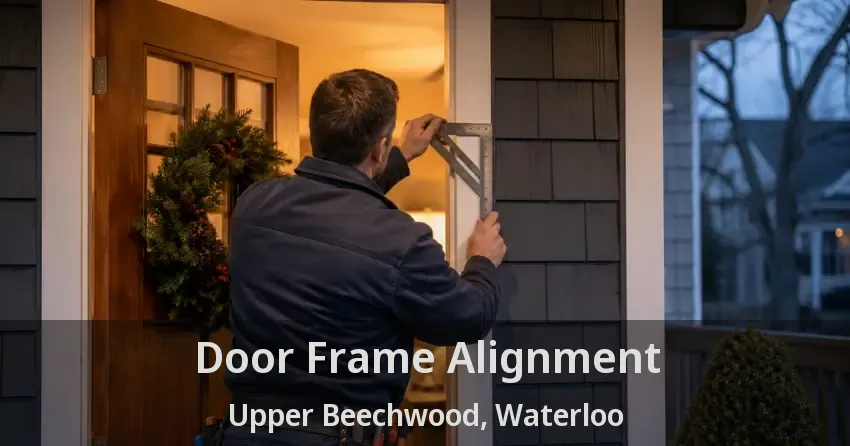 Door Frame Alignment Upper Beechwood, Waterloo - ON