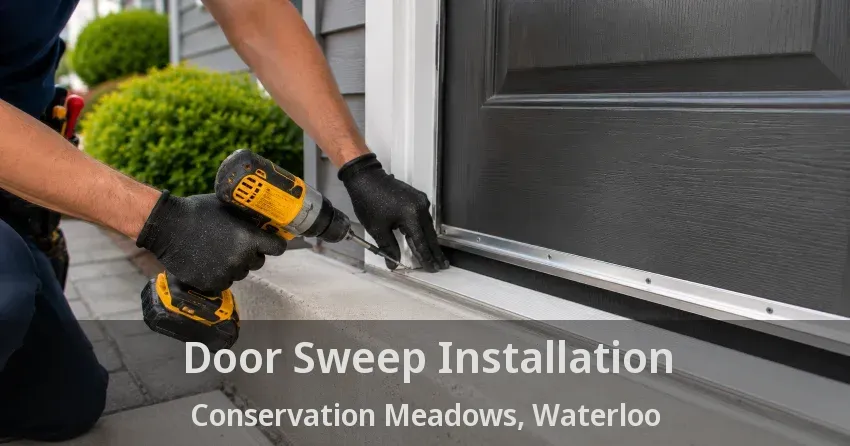 Door Sweep Installation Conservation Meadows, Waterloo - ON
