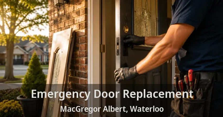 Emergency Door Replacement MacGregor Albert, Waterloo - ON