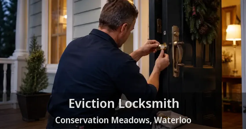 Eviction Locksmith Conservation Meadows, Waterloo - ON