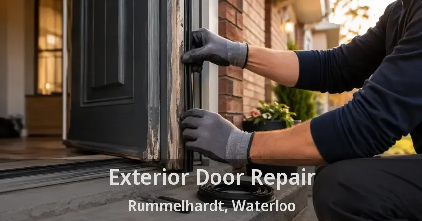 Exterior Door Repair Rummelhardt, Waterloo - ON