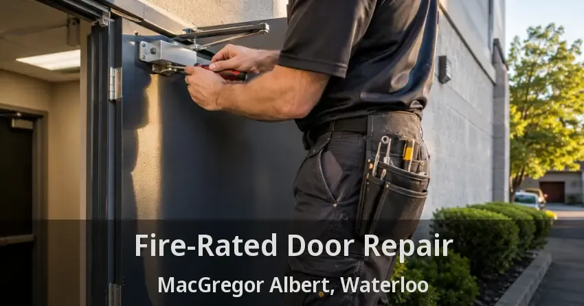 Fire-Rated Door Repair MacGregor Albert, Waterloo - ON