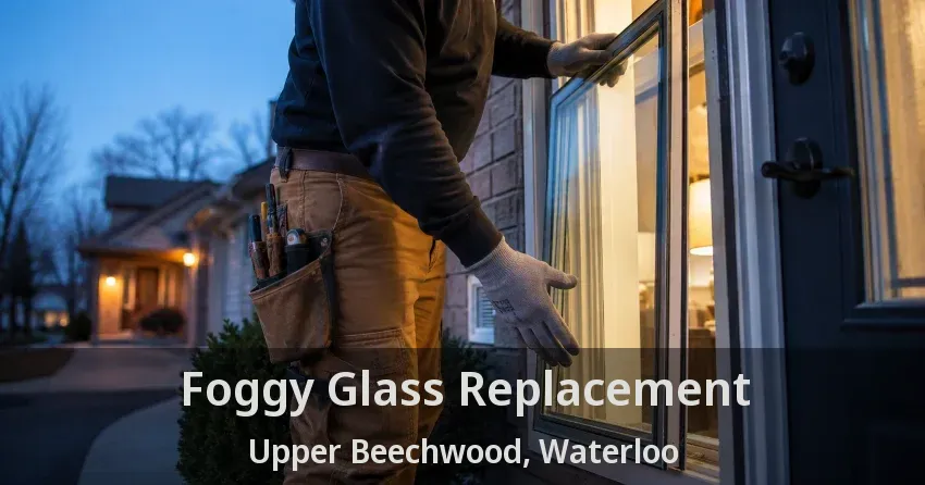Foggy Glass Replacement Upper Beechwood, Waterloo - ON