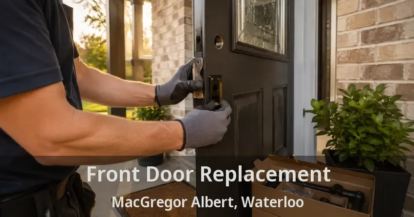 Front Door Replacement MacGregor Albert, Waterloo - ON