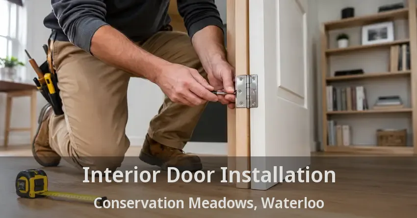 Interior Door Installation Conservation Meadows, Waterloo - ON