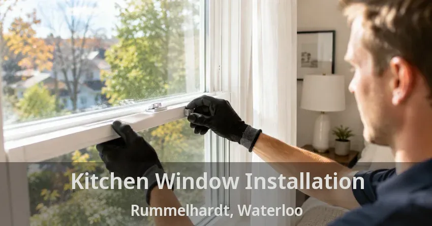 Kitchen Window Installation Rummelhardt, Waterloo - ON