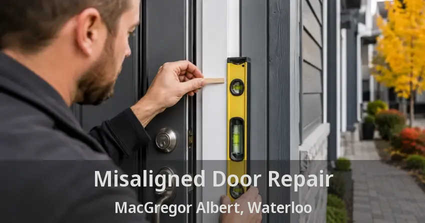 Misaligned Door Repair MacGregor Albert, Waterloo - ON