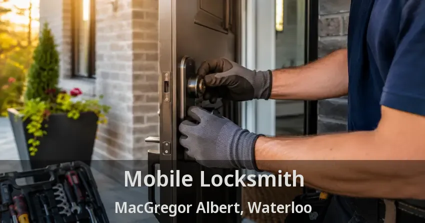 Mobile Locksmith MacGregor Albert, Waterloo - ON