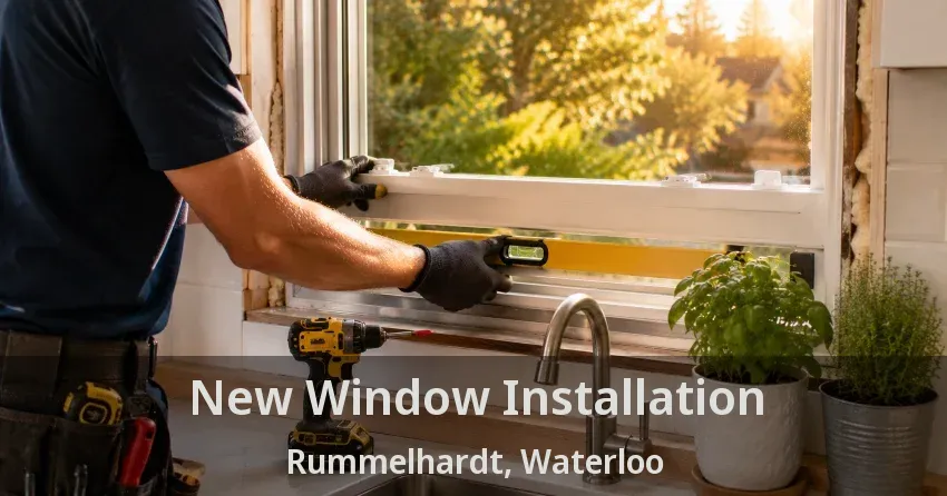 New Window Installation Rummelhardt, Waterloo - ON