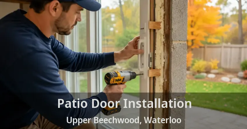 Patio Door Installation Upper Beechwood, Waterloo - ON