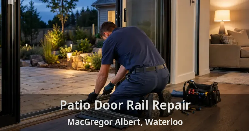Patio Door Rail Repair MacGregor Albert, Waterloo - ON