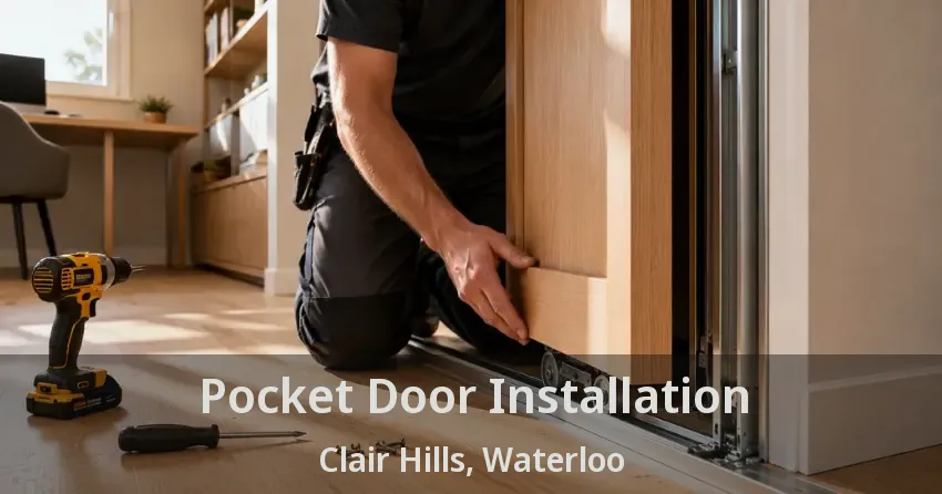 Pocket Door Installation Clair Hills, Waterloo - ON