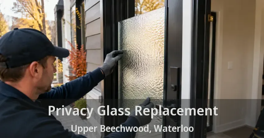 Privacy Glass Replacement Upper Beechwood, Waterloo - ON