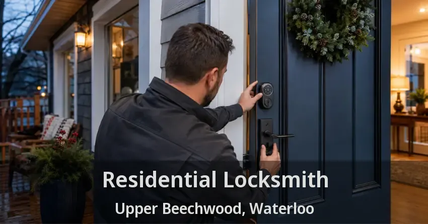 Residential Locksmith Upper Beechwood, Waterloo - ON