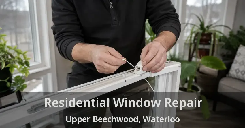 Residential Window Repair Upper Beechwood, Waterloo - ON