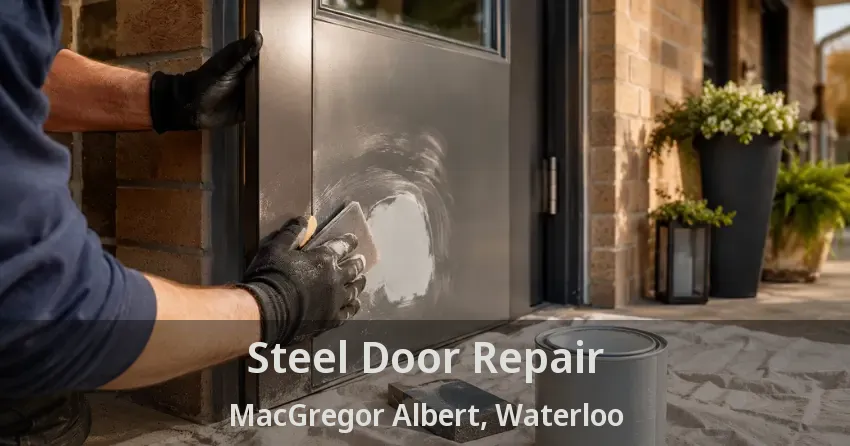 Steel Door Repair MacGregor Albert, Waterloo - ON