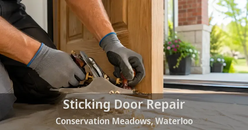 Sticking Door Repair Conservation Meadows, Waterloo - ON