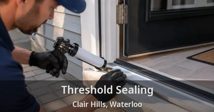 Threshold Sealing Clair Hills, Waterloo - ON