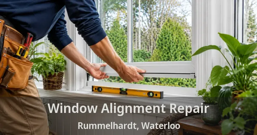 Window Alignment Repair Rummelhardt, Waterloo - ON