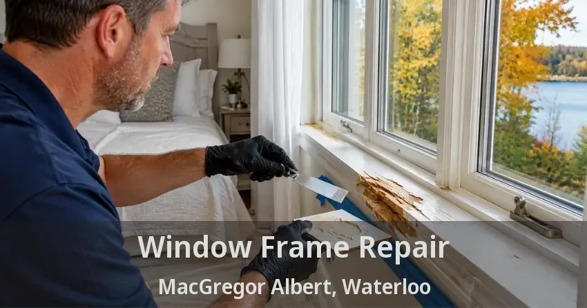 Window Frame Repair MacGregor Albert, Waterloo - ON