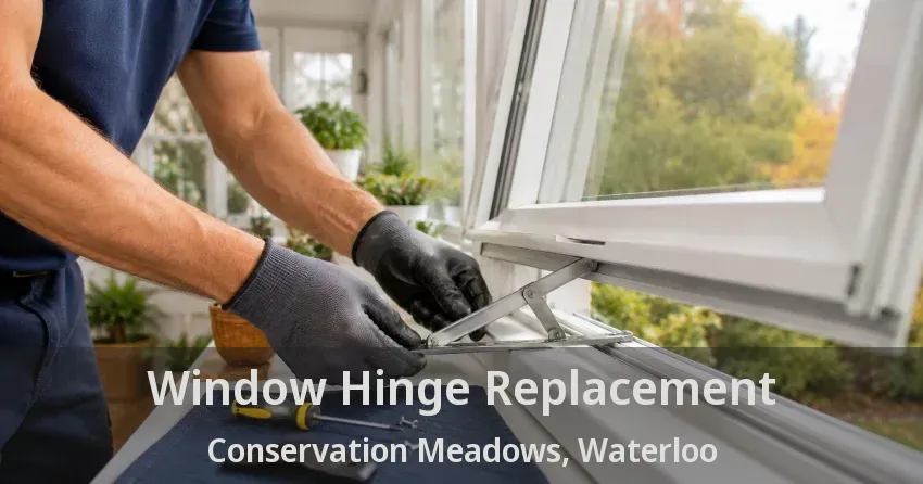 Window Hinge Replacement Conservation Meadows, Waterloo - ON