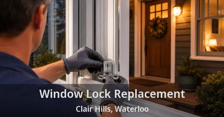 Window Lock Replacement Clair Hills, Waterloo - ON