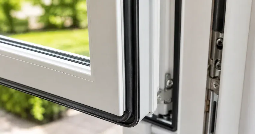 casement window cranked fully open in a Upper Beechwood, Waterloo home