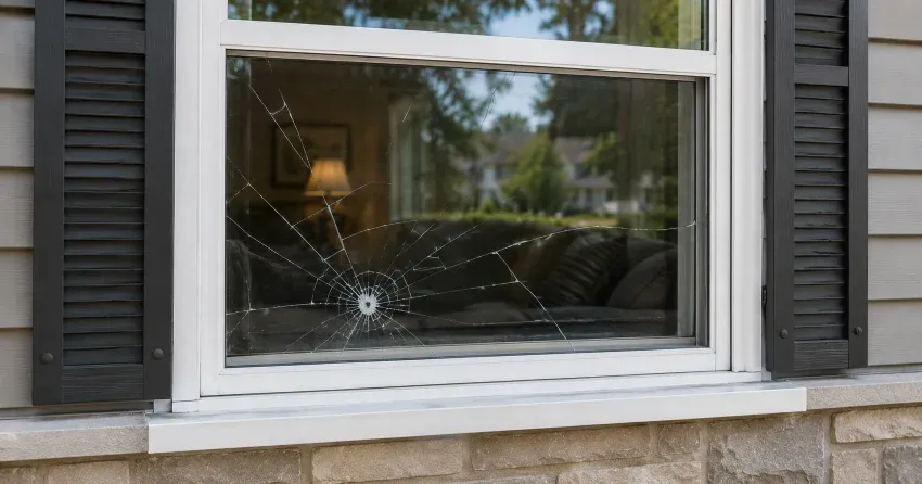 technician measuring window opening for emergency glass replacement Upper Beechwood, Waterloo