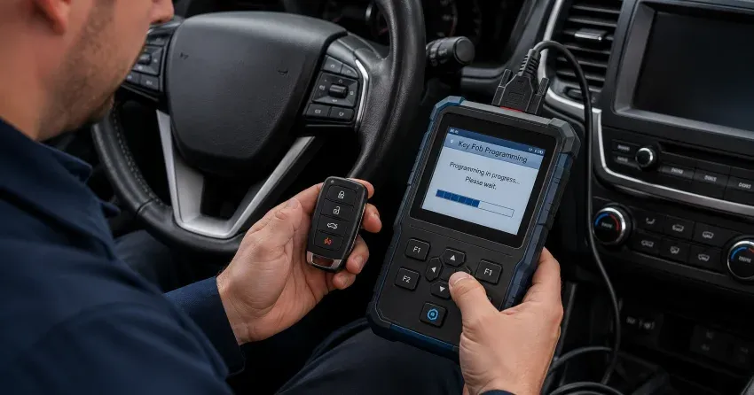 technician replacing ignition cylinder in Rummelhardt, Waterloo
