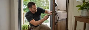 Loose Door Repair Upper Beechwood, Waterloo
