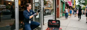 Storefront Door Repair Upper Beechwood, Waterloo